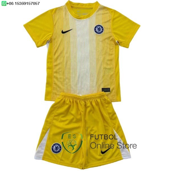 Camiseta Chelsea 25/2026 Portero Amarillo Camiseta Chelsea 25/2026 Portero Amarillo