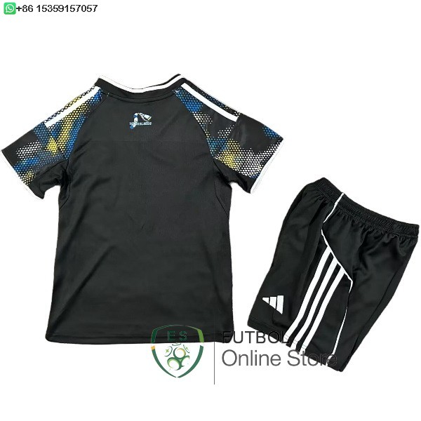 Camiseta Conjunto De Ninos Leeds United 25/2026 Segunda Marino