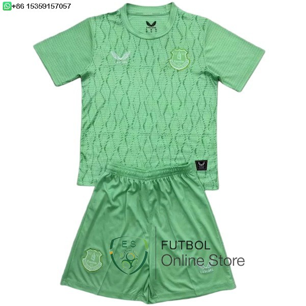 Camiseta Everton 25/2026 Portero Verde