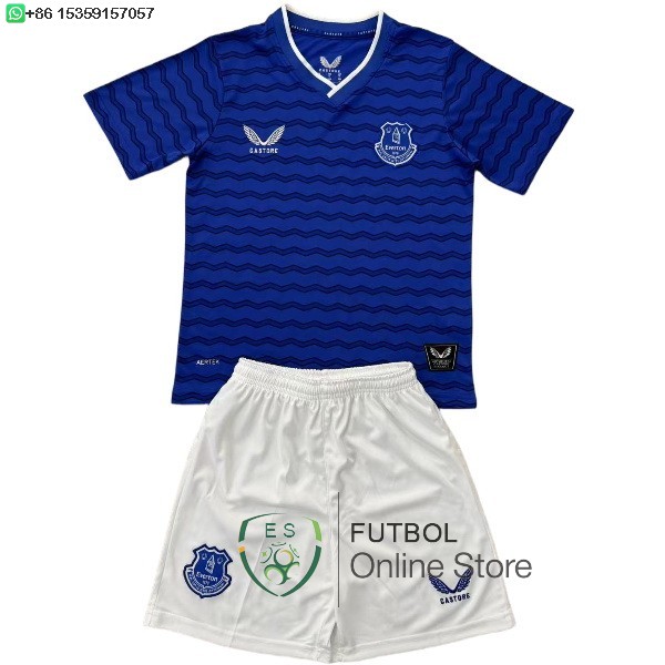 Camiseta Everton Ninos 25/2026 Primera