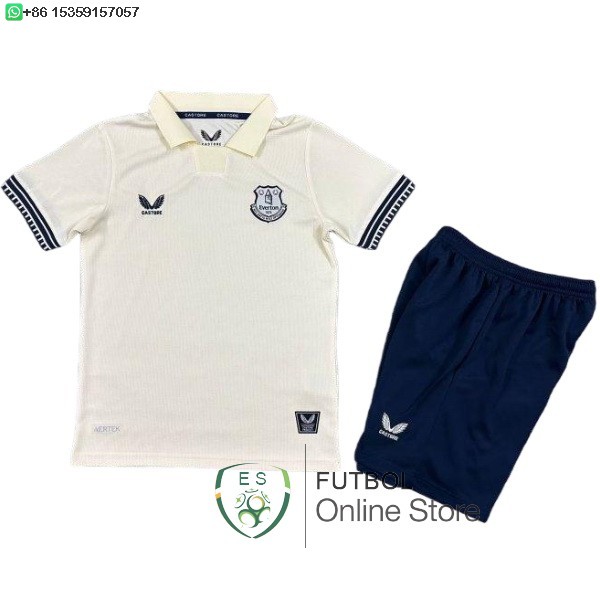 Camiseta Everton Ninos 25/2026 Segunda