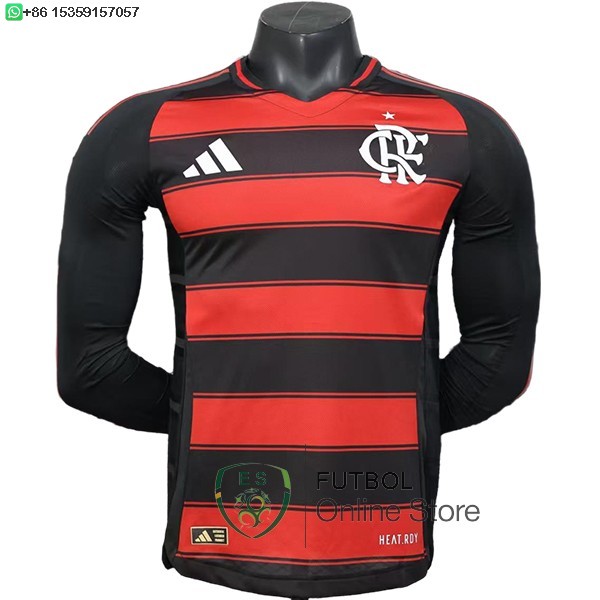 Camiseta Flamengo 25/2026 ML Primera Jugadores