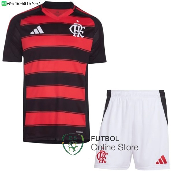 Camiseta Flamengo Ninos 25/2026 Primera