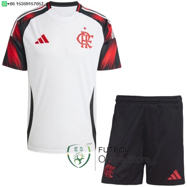 Camiseta Flamengo Ninos 25/2026 Segunda