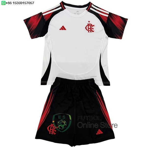 Camiseta Flamengo Ninos 25/2026 Segunda
