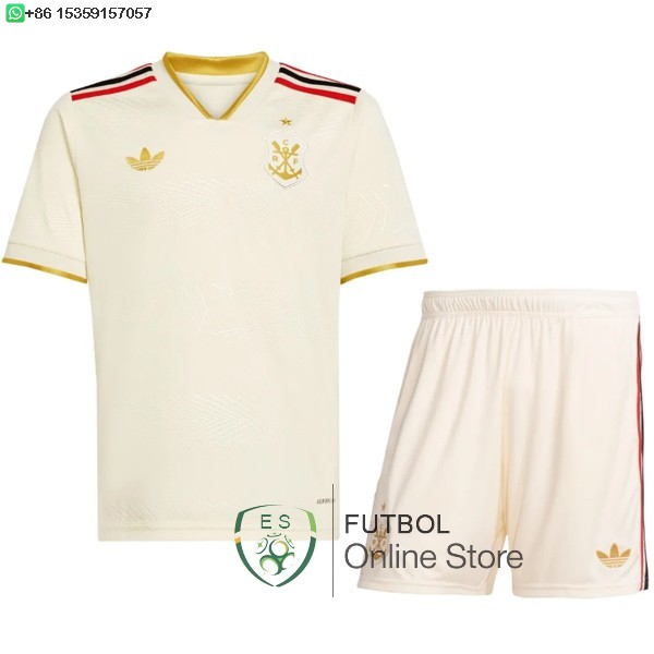 Camiseta Flamengo Ninos 25/2026 Tercera