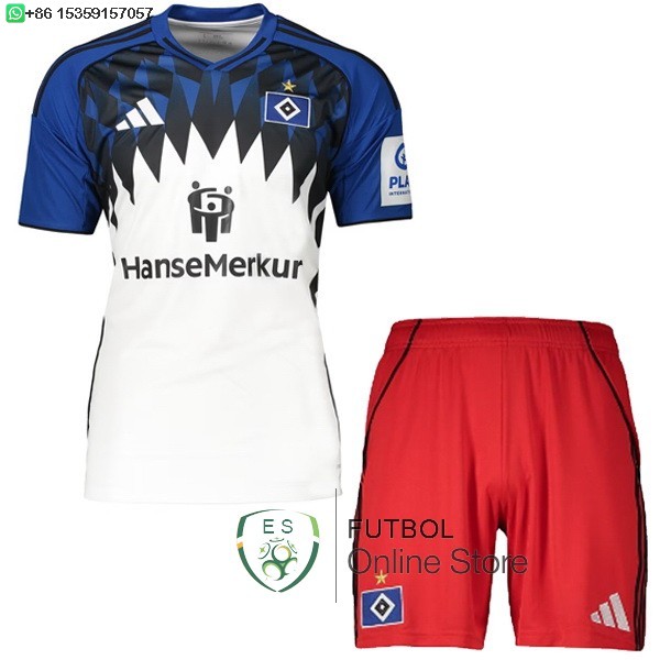 Camiseta Hamburgo S.V Conjunto Completo Hombre 25/2026 Primera Camiseta Hamburgo S.V Conjunto Completo Hombre 25/2026 Primera