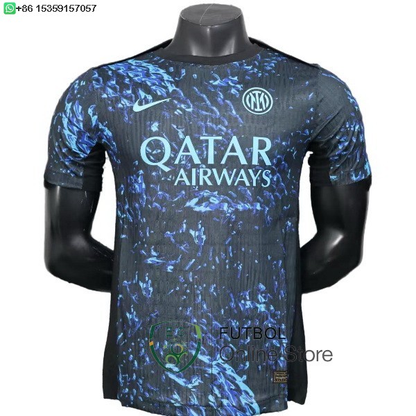 Camiseta Inter Milan 25/2026 Especial Jugadores Azul Negro