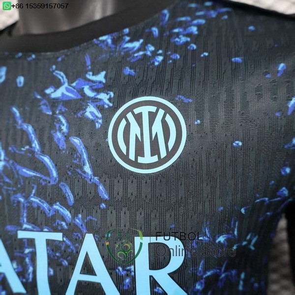 Camiseta Inter Milan 25/2026 Especial Jugadores Azul Negro