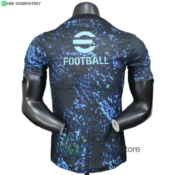 Camiseta Inter Milan 25/2026 Especial Jugadores Azul Negro