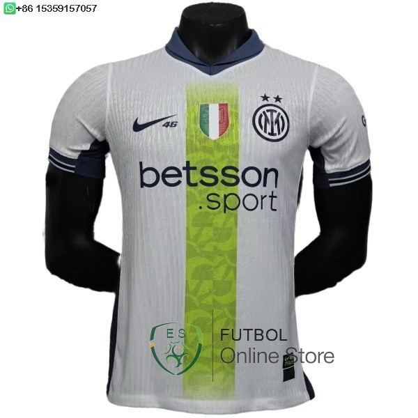 Camiseta Inter Milan 25/2026 Especial Jugadores Blanco