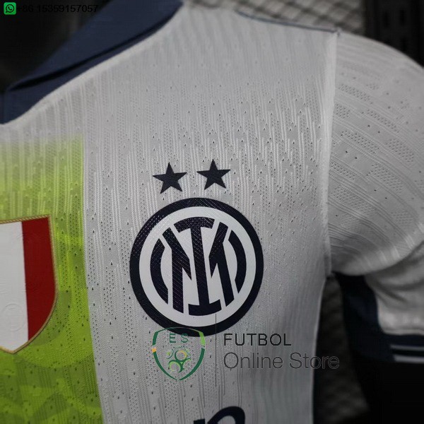 Camiseta Inter Milan 25/2026 Especial Jugadores Blanco