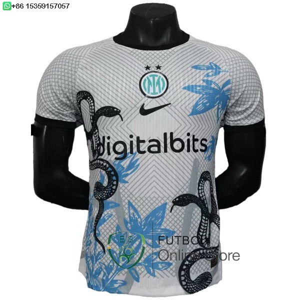 Camiseta Inter Milan 25/2026 Especial Jugadores Blanco Negro