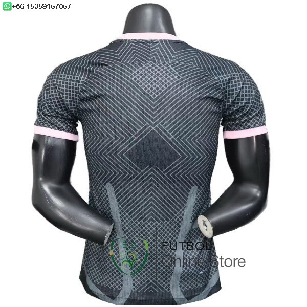 Camiseta Inter Milan 25/2026 Especial Jugadores Negro Rosa