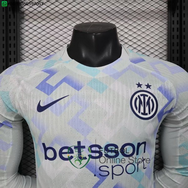 Camiseta Inter Milan 25/2026 ML Segunda Jugadores