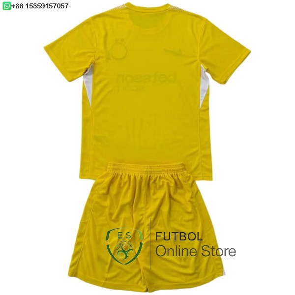 Camiseta Inter Milan Conjunto Completo Hombre 25/2026 Portero Amarillo