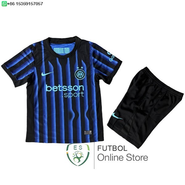 Camiseta Inter Milan Ninos 25/2026 Primera
