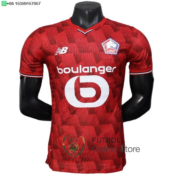 Camiseta Lille 25/2026 Primera Jugadores Camiseta Lille 25/2026 Primera Jugadores