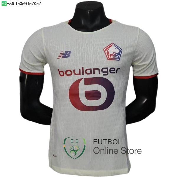 Camiseta Lille 25/2026 Segunda Jugadores Camiseta Lille 25/2026 Segunda Jugadores