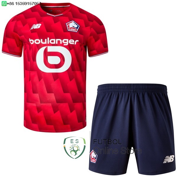 Camiseta Lille Ninos 25/2026 Primera