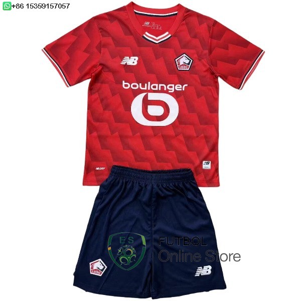 Camiseta Lille Ninos 25/2026 Primera