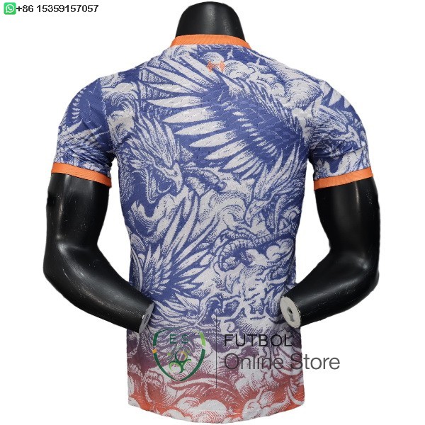 Camiseta Liverpool 25/2026 Especial Jugadores Azul Naranja