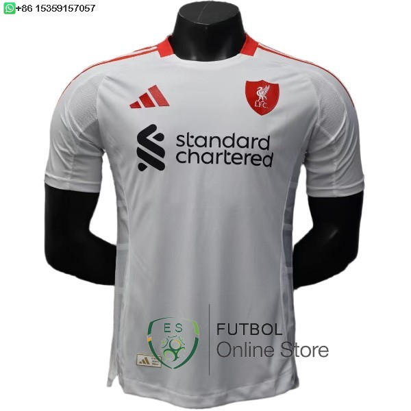 Camiseta Liverpool 25/2026 Especial Jugadores Blanco