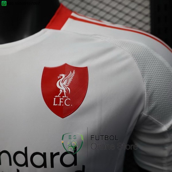 Camiseta Liverpool 25/2026 Especial Jugadores Blanco