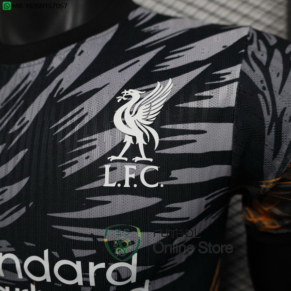 Camiseta Liverpool 25/2026 Especial Jugadores Negro
