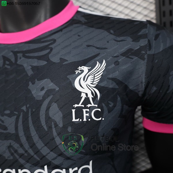 Camiseta Liverpool 25/2026 Especial Jugadores Negro