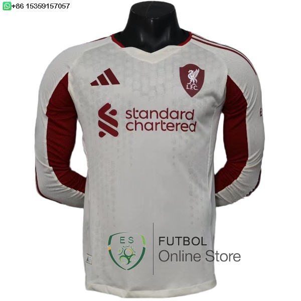 Camiseta Liverpool 25/2026 ML Segunda Jugadores