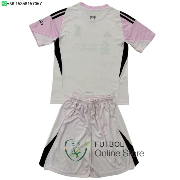 Camiseta Liverpool 25/2026 Portero Rosa