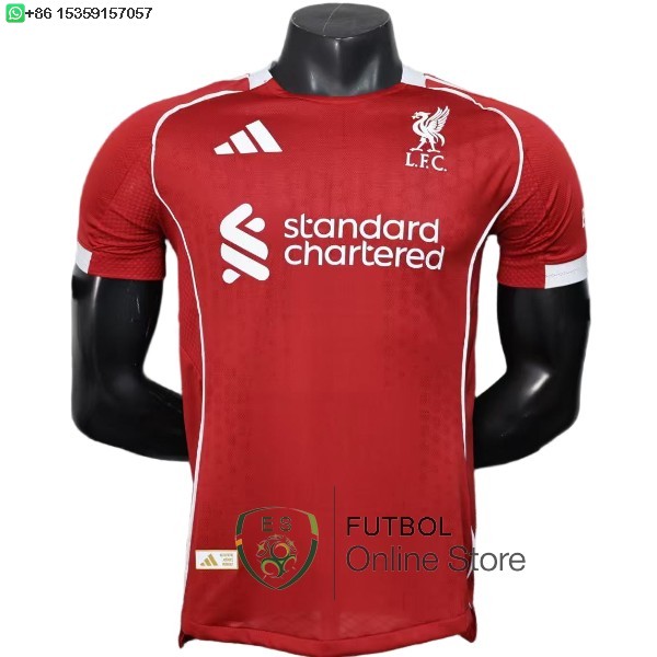 Camiseta Liverpool 25/2026 Primera Jugadores