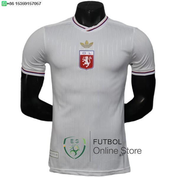 Camiseta Lyon 25/2026 Especial Jugadores Blanco