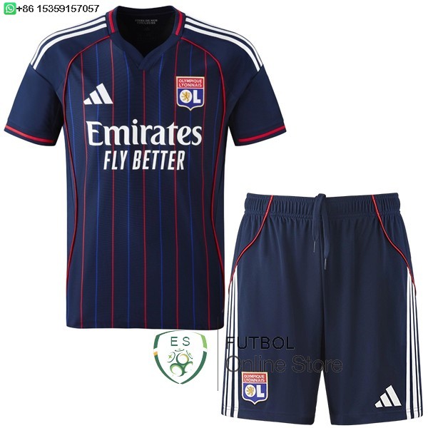 Camiseta Lyon Conjunto Completo Hombre 25/2026 Segunda