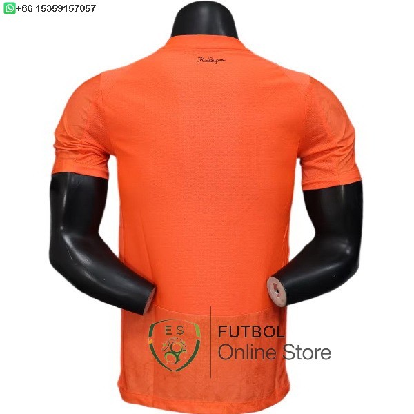 Camiseta Manchester City 25/2026 Portero Jugadores Naranja