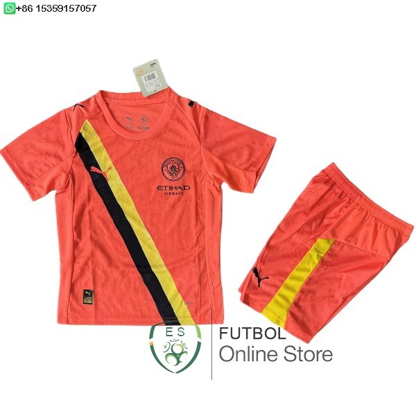 Camiseta Manchester City 25/2026 Portero Naranja