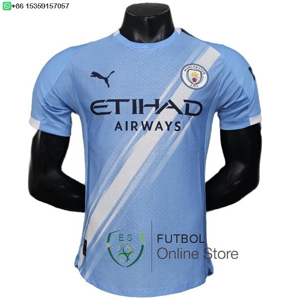 Camiseta Manchester City 25/2026 Primera Jugadores