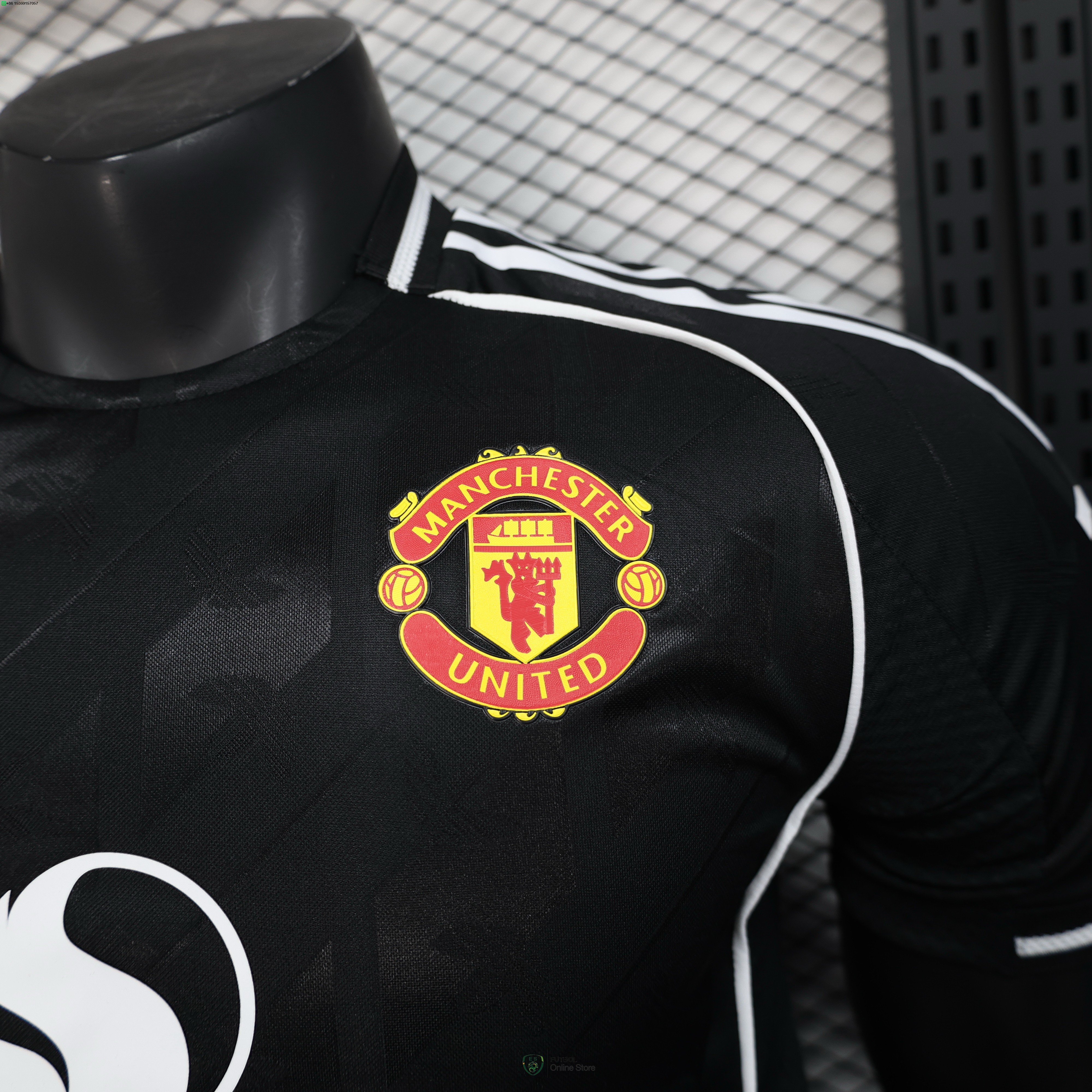 Camiseta Manchester United 25/2026 Especial Negro Blanco
