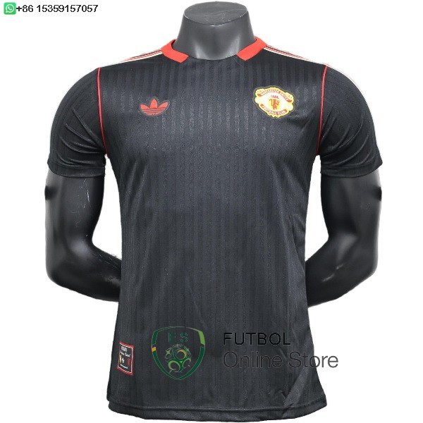 Camiseta Manchester United 25/2026 Especial Negro II Rojo