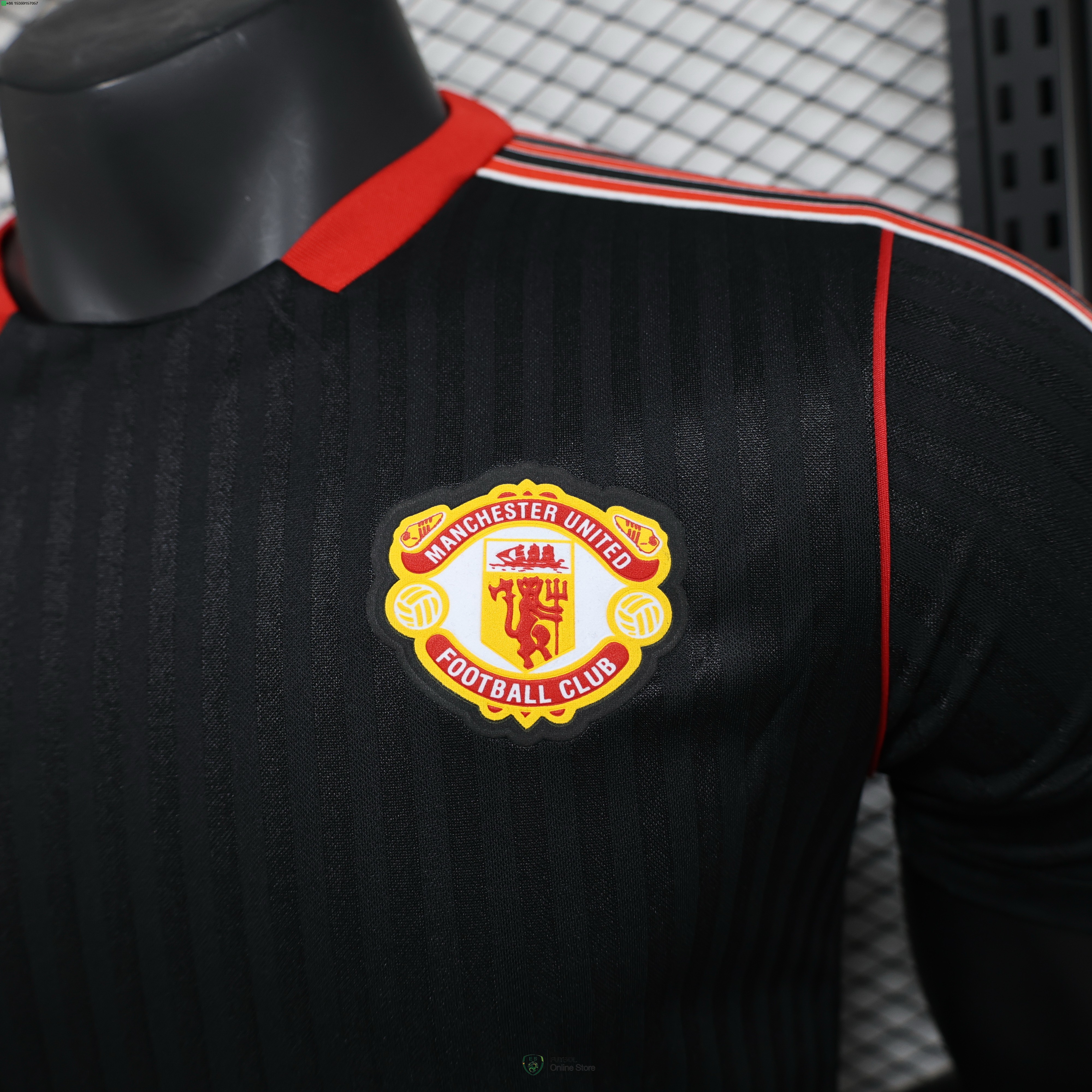 Camiseta Manchester United 25/2026 Especial Negro II Rojo