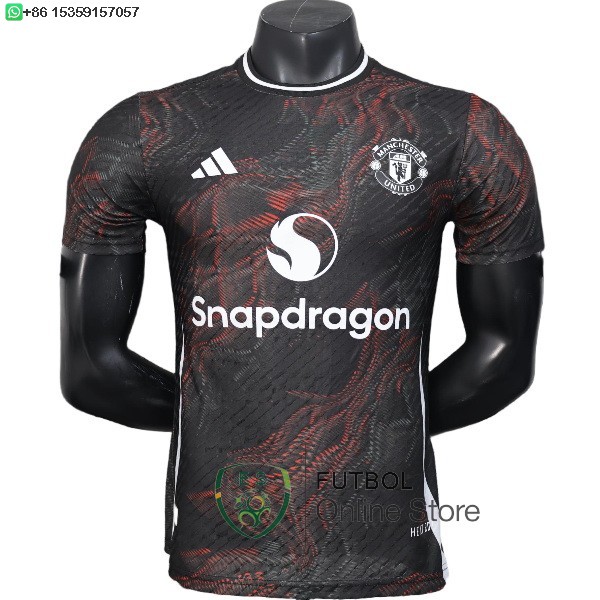 Camiseta Manchester United 25/2026 Especial Negro Rojo