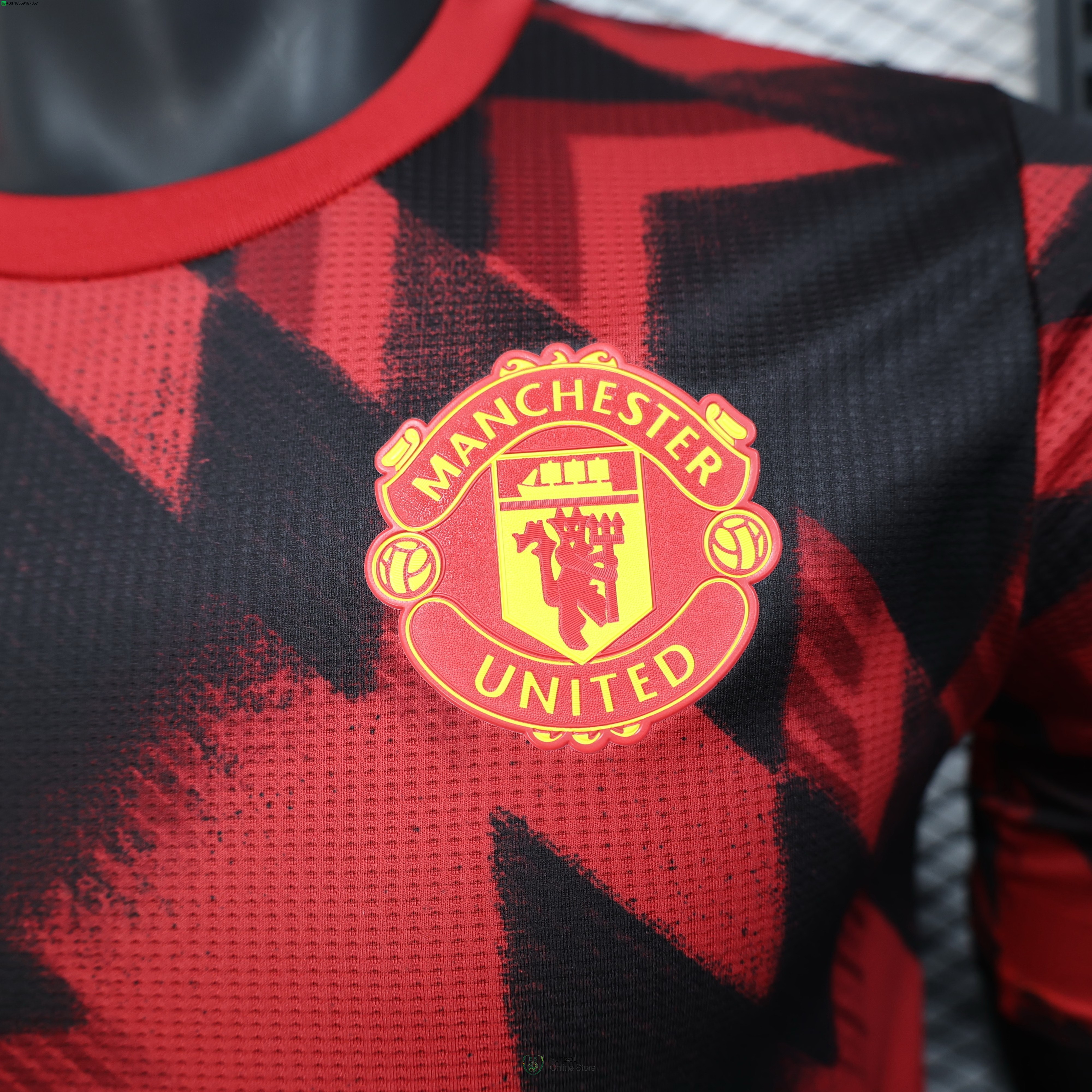 Camiseta Manchester United 25/2026 Especial Rojo Negro