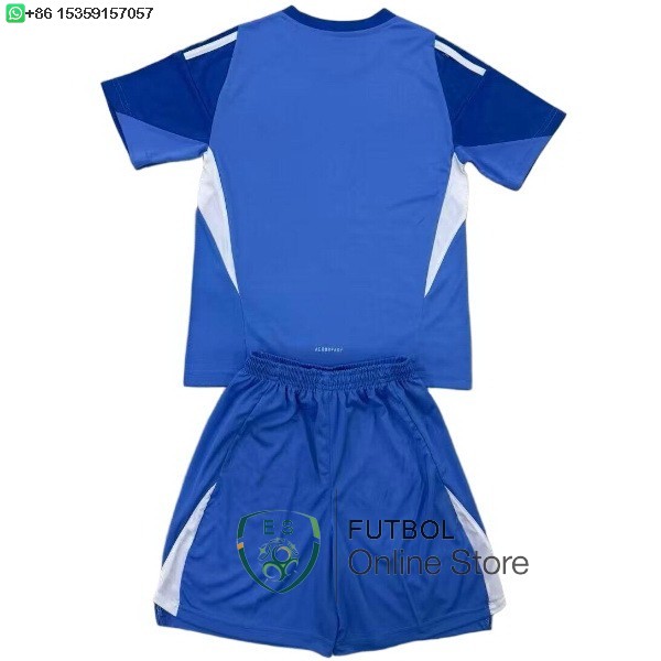 Camiseta Manchester United 25/2026 Portero Azul Blanco