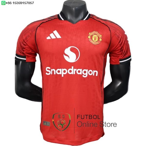 Camiseta Manchester United 25/2026 Primera Jugadores
