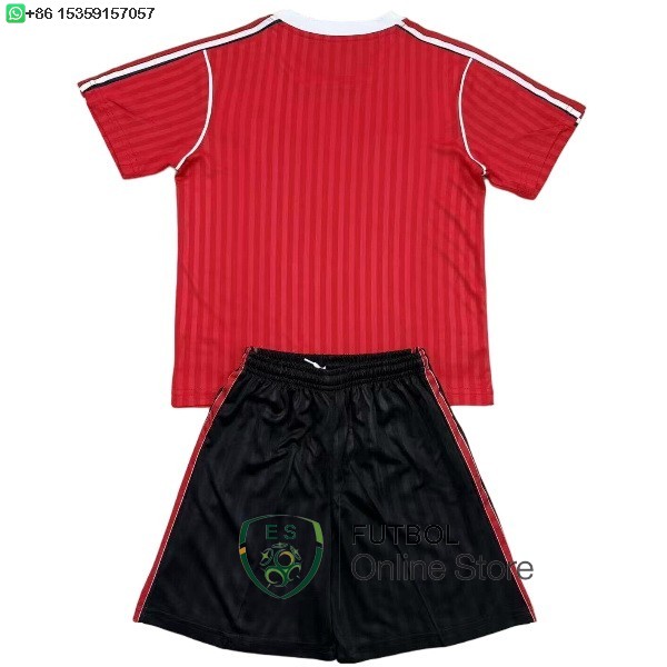 Camiseta Manchester United Conjunto Completo Hombre 25/2026 Especial Rojo Negro