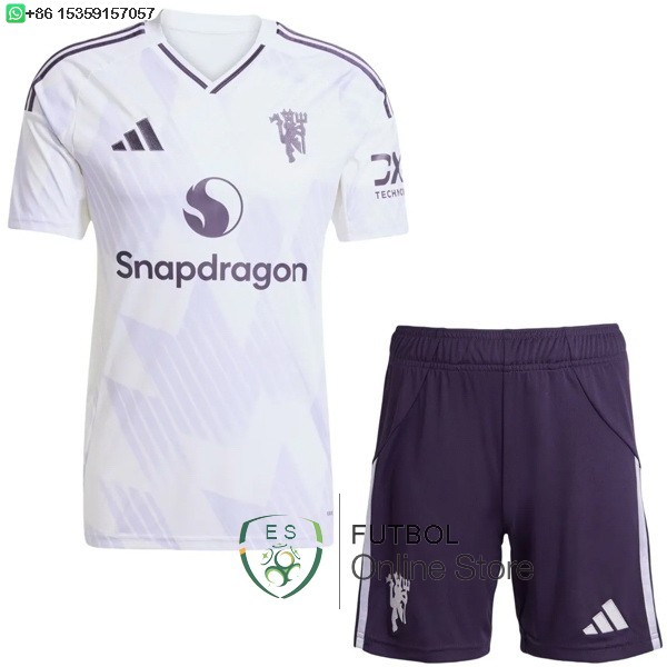 Camiseta Manchester United Conjunto Completo Hombre 25/2026 Segunda