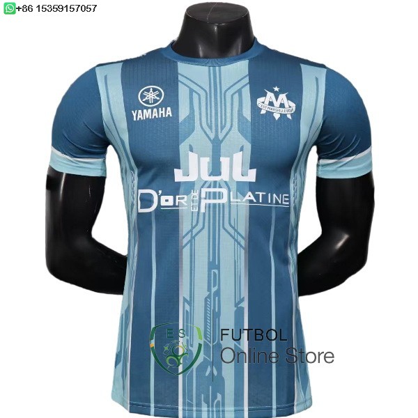 Camiseta Marsella 25/2026 Especial Jugadores I Azul