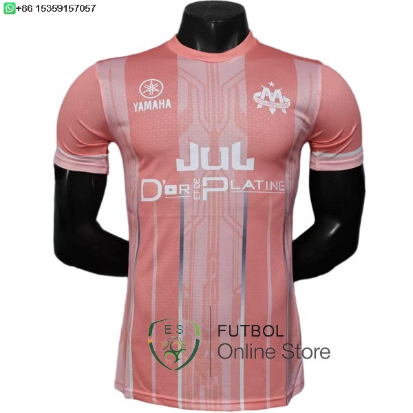Camiseta Marsella 25/2026 Especial Jugadores Rosa