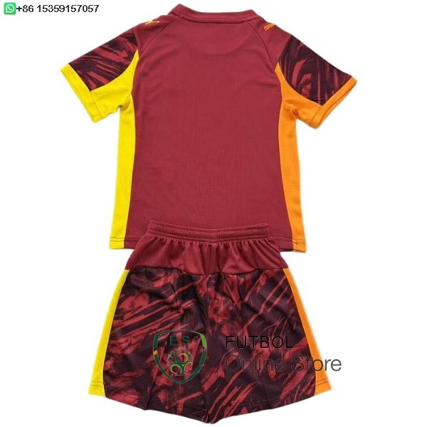 Camiseta Marsella Conjunto Completo Hombre 25/2026 Portero Rojo